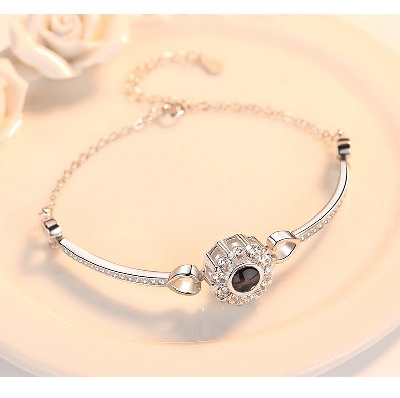 Personalized Photo Projection Bracelets - Angel eyes - Neifall