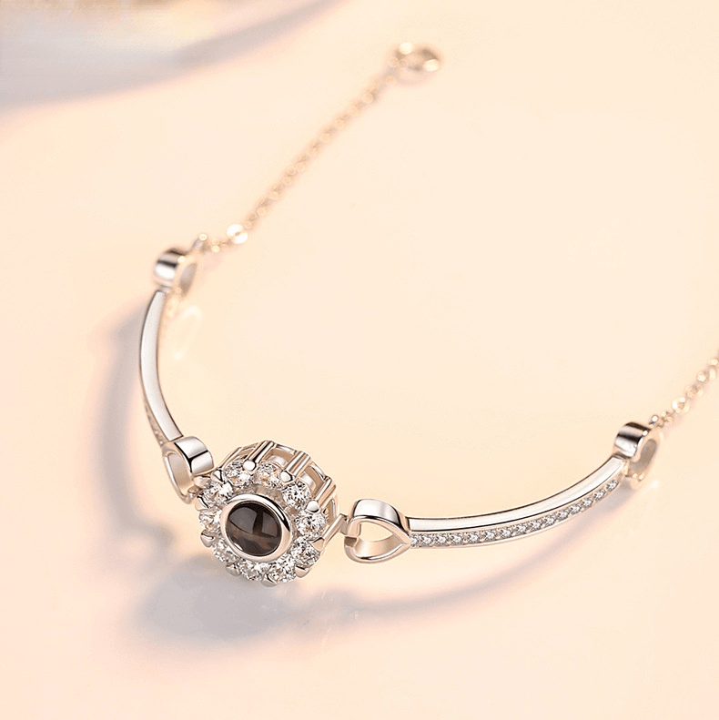 Personalized Photo Projection Bracelets - Angel eyes - Neifall