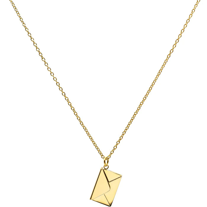 Personalized Envelope Letter Necklace