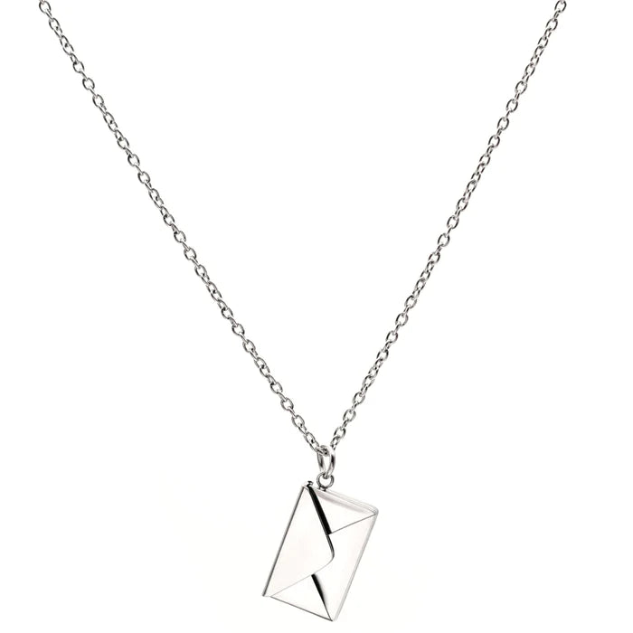 Personalized Envelope Letter Necklace