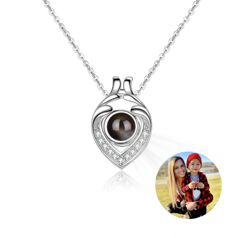Hold My Love Photo Projection Necklace